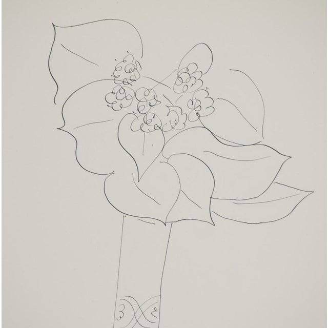 Modern Henri Matisse, Etude de bouquet de fleurs, Lithograph For Sale - Image 3 of 6