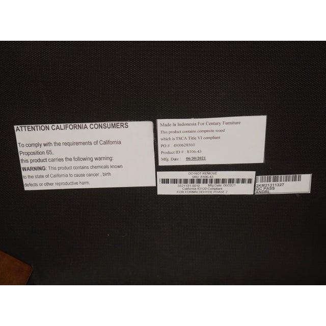 Set of 4 Maitland Smith Gentry Tufted Leather Game Chairs For Sale - Image 18 of 18