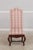 Queen Anne Pair of High Back Upholstered Chairs For Sale - Image 3 of 17