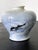 White One of The Two Japanese Ceramic Vases Makuzu Kozan Meiji Period For Sale - Image 8 of 18