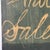 Wood Brilliant in Design, a Late 19th Century "Ice Cream Whole Sale" Wood Sign With Gold Frozen Font For Sale - Image 7 of 9