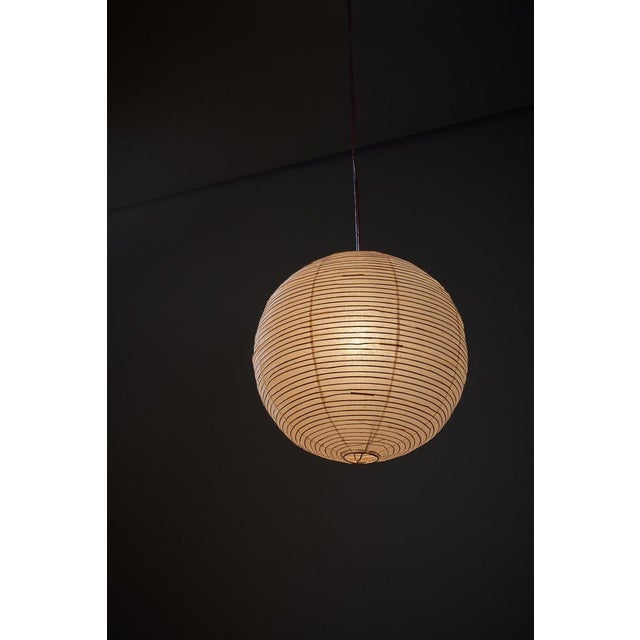 30A Akari Light Sculpture by Isamu Noguchi, 1950s For Sale - Image 6 of 18