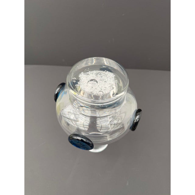 Blown Glass Vase, 1970s For Sale - Image 11 of 12
