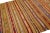 1960s Vintage Kilim Handmade Multicolor Stripe Wool Rug For Sale In New York - Image 6 of 7