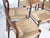 Brown Teak Rush Chairs Model 351 by Georg Leowald for Wilkhahn, 1960s, Set of 6 For Sale - Image 8 of 18