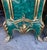 French Napoleon III Malachite Pedestal Stands, Set of 2 For Sale - Image 12 of 13