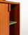 Wood Bookcase with Glass Cabinet by Bertil Fridhagen for Bodafors, 1960s For Sale - Image 7 of 10