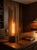 Mid-Century Modern The Apex Architectural Art Deco Wood Table Lamp For Sale - Image 3 of 4