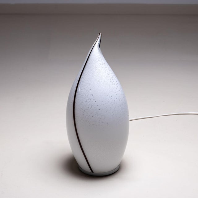 Modern Small Murano Table Lamp, Italy Mid-20th Century For Sale - Image 3 of 6