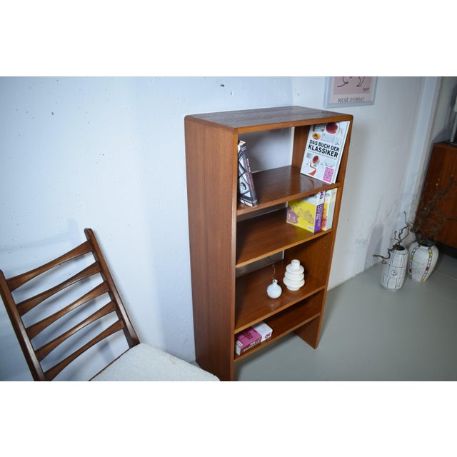 Wood Danish Teak Bookshelf, 1970s For Sale - Image 7 of 9