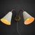 A beautiful wall fixture, model 8661, produced by the Swedish manufacturer Arvid Böhlmarks Lampfabrik in the 1940s....