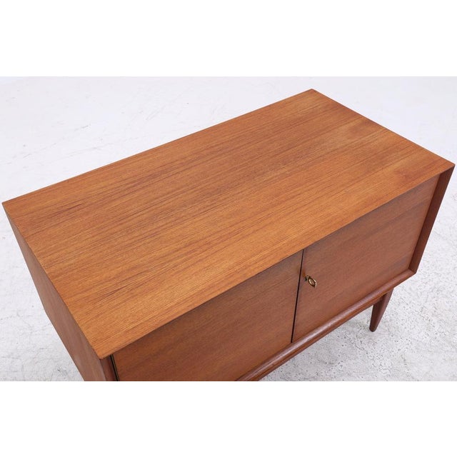 Wood Vintage Teak Chest of Drawers from Heinrich Riestenpatt, 1960s For Sale - Image 7 of 14
