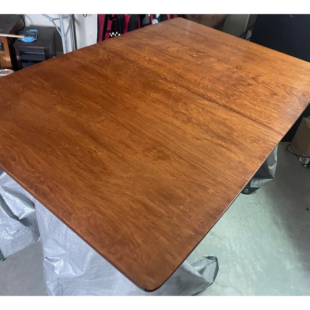 1960s Kroehler Dining Table & 6 Chairs - Fully Refinished For Sale - Image 9 of 10