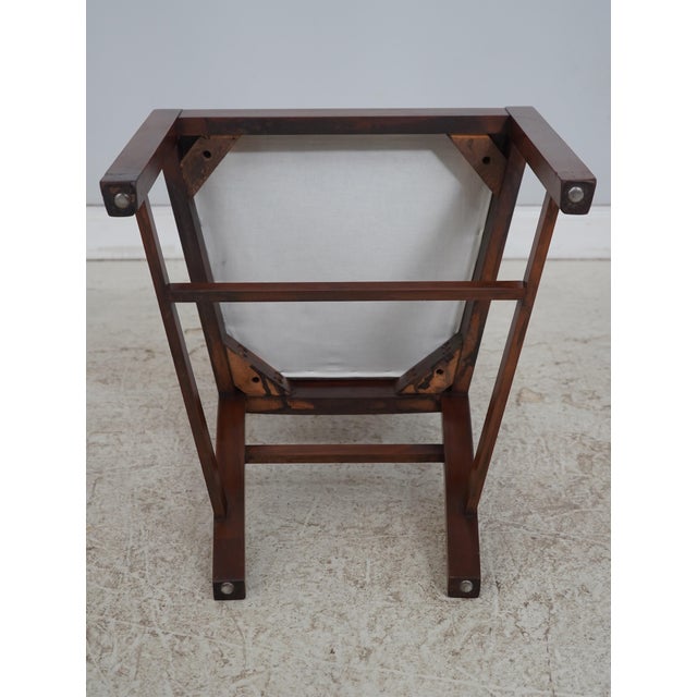 Set of 8 Hickory Chair Co Mahogany Dining Room Chairs For Sale - Image 18 of 18