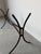 Vintage Brutalist Rebar Metal Garden Console Table Base For Sale - Image 10 of 12