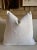 Not Yet Made - Made To Order French Linen Pillow With Down Insert in Blanc Oyster For Sale - Image 5 of 7