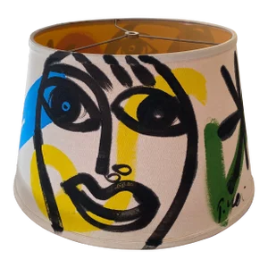 Peter Keil Original Painted Lampshade Sculpture #2