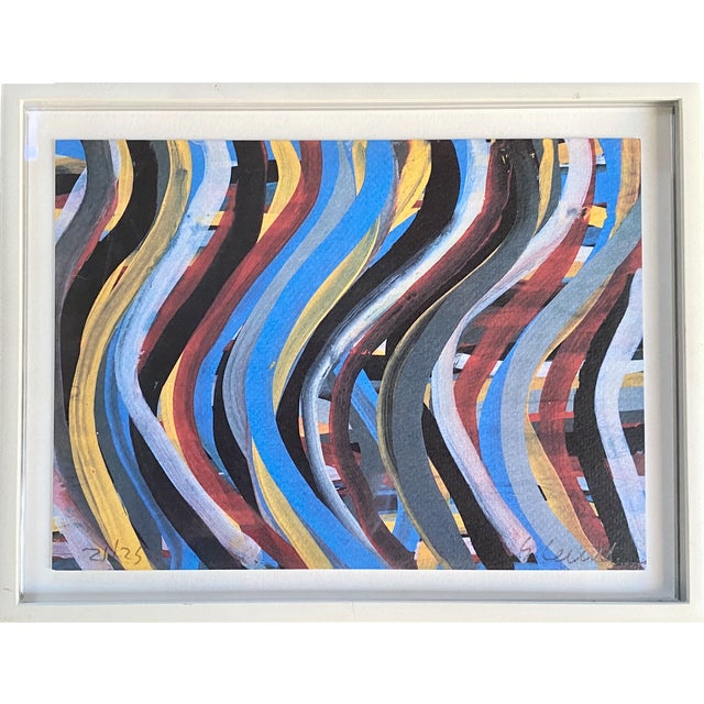 Sol Lewitt 1928–2007 Brushstrokes: Horizontal and Vertical, Plate # 8 1996 photolithograph on Fabriano paper 6½ h × 9 w in...