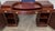 Brown Vintage 1940’s Mahogany Double Pedestal Sideboard For Sale - Image 8 of 12