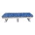 Mid Century Neoclassical Ottoman or Bench Upholstered in Ralph Lauren For Sale