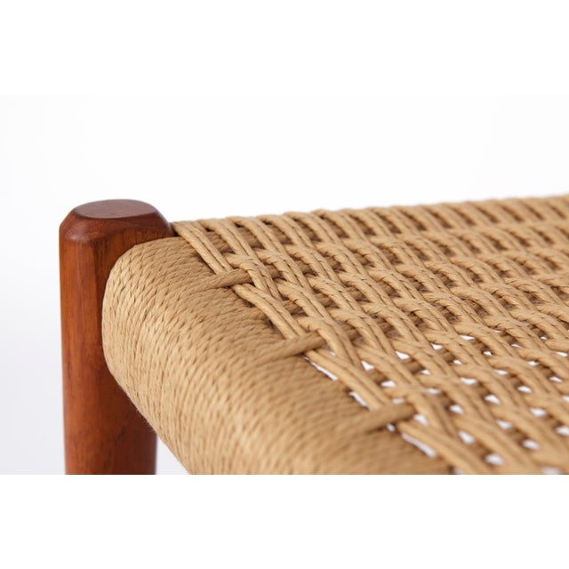 Vintage Model 77 Chairs in Teak by Niels Otto Møller for J.L. Møllers, 1960s, Set of 4 For Sale - Image 4 of 11