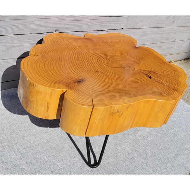 Urban Hardwoods Maple Reclaimed Single Slab Occasionaltable 4931 For Sale - Image 9 of 12