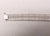 American Vintage C1980 Signed Monet Rhodium Plated Mesh Bracelet For Sale - Image 3 of 8