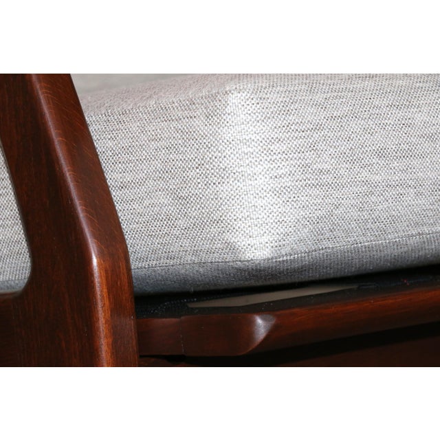 Pair of Ib Kofod-Larsen Danish Modern Sculptural Lounge Chairs — Denmark, 1950s For Sale - Image 17 of 18