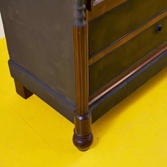 Antique Wooden Display Cabinet For Sale - Image 4 of 18