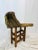 Vintage Hand Crafted Driftwood Bench For Sale - Image 9 of 11
