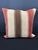 Turkish Hemp Pillow Cushion Natural Beige Red Cushion Cover 20"x20" For Sale - Image 4 of 4