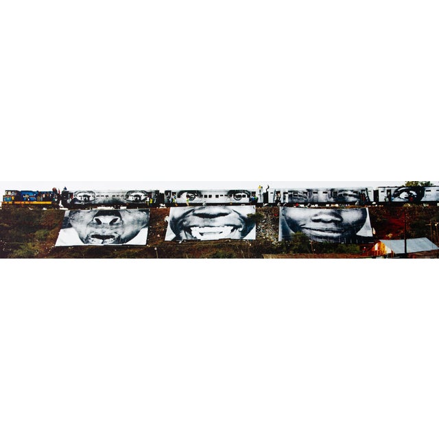 Contemporary JR, Action in Kibera Slum, Lithograph For Sale - Image 3 of 4