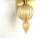 Metal Gold Fleck Murano Glass Wall Sconces from Barbara Barry for Baker Furniture, Set of 2 For Sale - Image 7 of 13