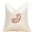 Diya Ivory Paisley Pillow Cover For Sale