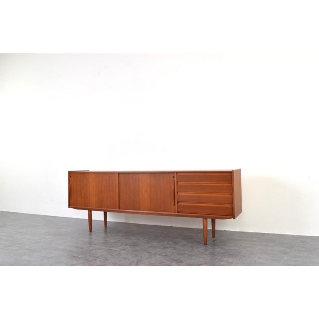 Mid-Century Modern Danish Teak Sideboard, 1960s For Sale - Image 10 of 18