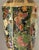 Chinese Vintage Chinese Satsuma Moriage Vase Hand Painted Cranes Floral Gold Gilt Set For Sale - Image 3 of 12