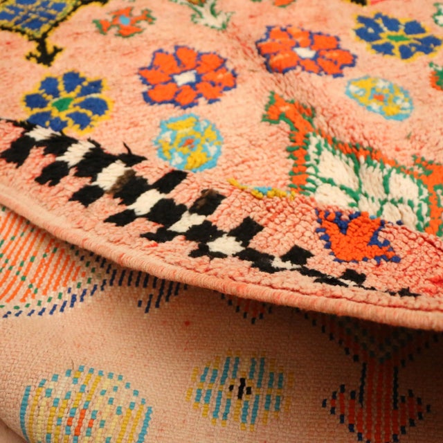 1980s Vintage Boho Moroccan Rug For Sale - Image 5 of 6