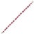 Not Yet Made - Made To Order Leaf Carved Ruby and Diamond Bracelet in 18k White Gold, 4.3ct Ruby, USAMade For Sale - Image 5 of 16