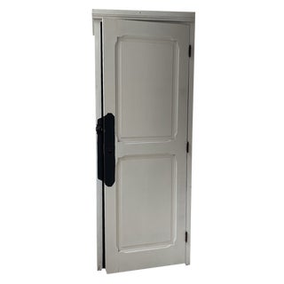 White Hosiery Wardrobe, 1950s For Sale