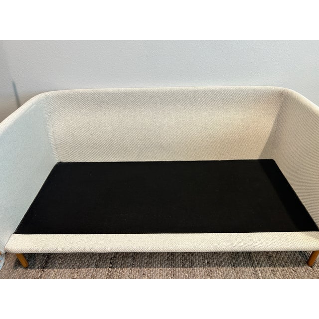 Wood Hay Silhouette 2-Seater Sofa by GamFratesi in Kvadrat Coda Fabric For Sale - Image 7 of 10
