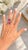 Italian 1980s Pink Tourmaline & Diamond 18k White Gold Bypass Ring, Size 6 For Sale - Image 11 of 11