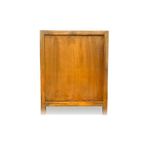 2000 - 2009 Zodiac Hardware Lacquer Side Table-Blue For Sale - Image 5 of 5