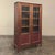 Antique French Louis XVI Style Mahogany Vitrine ~ Bookcase With Carrara Marble For Sale - Image 4 of 18