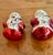 Antique German Mercury Glass Santa Ornaments, Set of 2 For Sale - Image 4 of 9