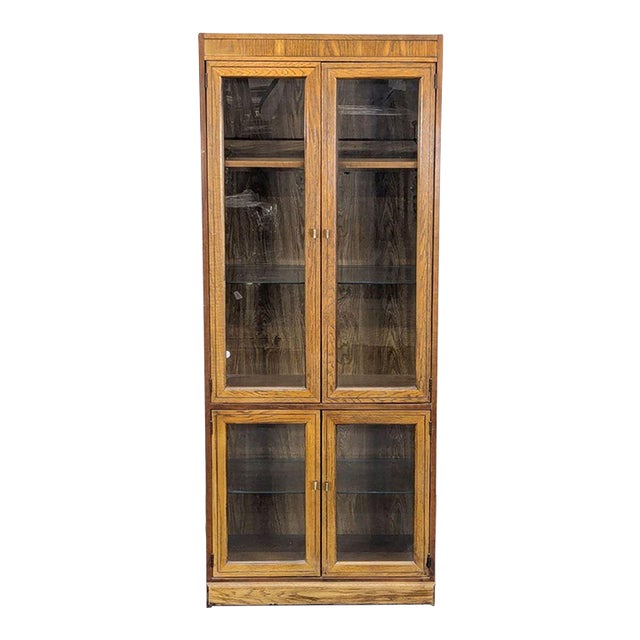Glass Door Display Cabinet For Sale