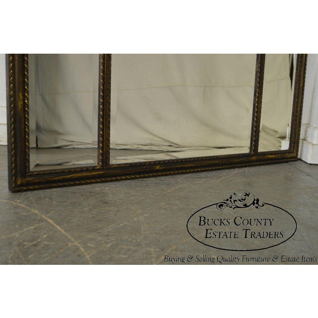 Labarge Adams Style Beveled 3 Panel Wall Mirror Chairish