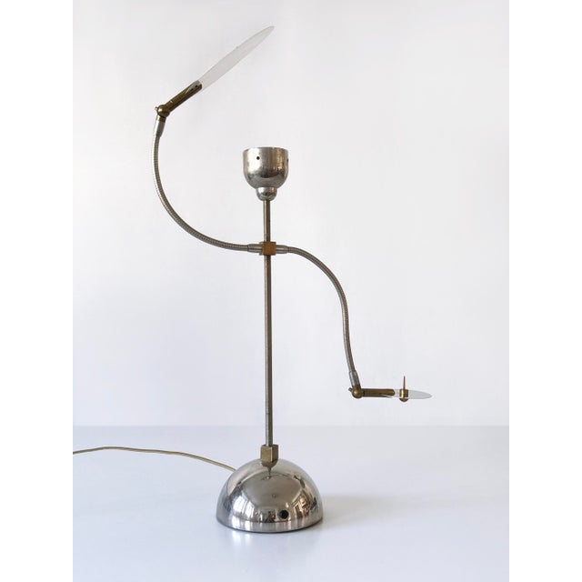 Postmodern Servoluce Table Lamp by Enzo Catellani for Catellani & Smith, Italy, 1980s For Sale - Image 11 of 18