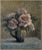 Bouquet of Peonies, 1920-1930, Oil on Canvas For Sale - Image 4 of 4