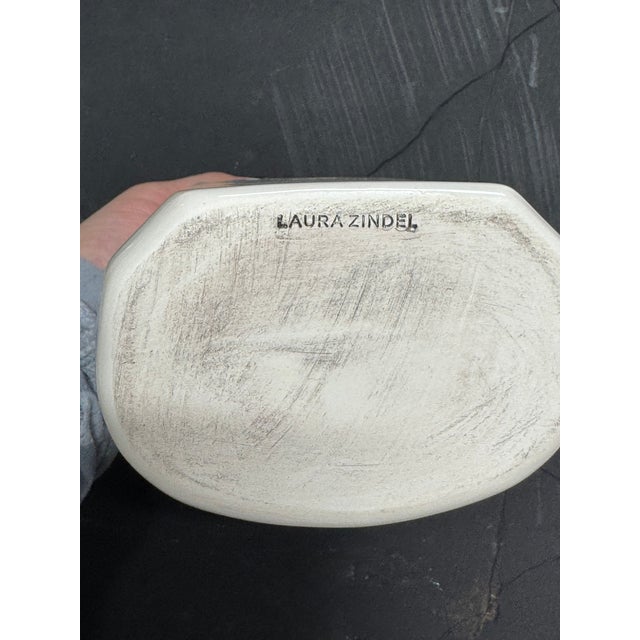 Ceramic Laura Zindel Ceramic Bottle Set – Nature & Insect Art (4 Pieces) For Sale - Image 7 of 14