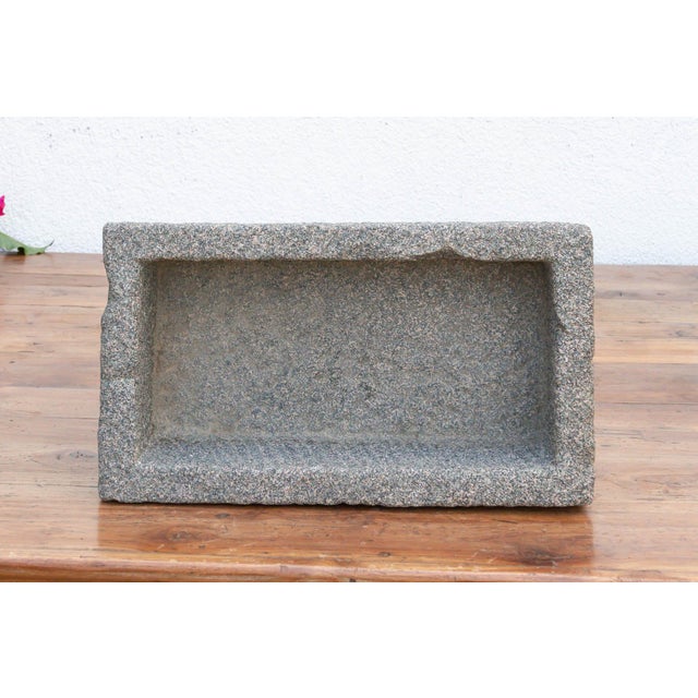 Mid 20th Century Megalith Granite Vessel For Sale - Image 4 of 6